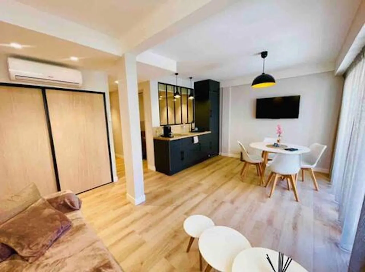 Rouaze - 14Mn Du Palais, Face Aux Plages, Central, Balcon Cannes France